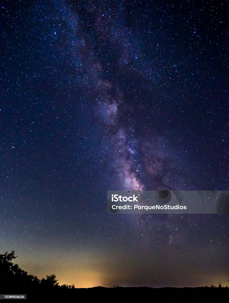 Telescopic view of stars and outerspace.
